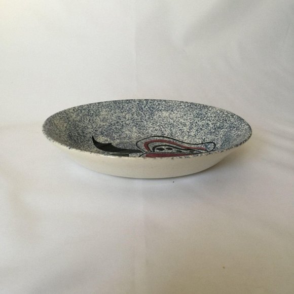 Ceramic Serving Bowl, Country Kitchen Decor, - Picture 5 of 5